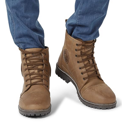 ROYAL ENFIELD HUNTSMAN LEATHER BOOTS
