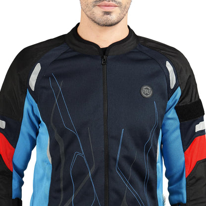 Autodux Royal Enfield ECO 2.0 Riding JACKET R JACKET NAVY (L) 42 CM