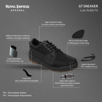 Royal Enfield GT Sneakers Black
