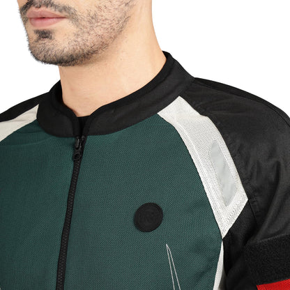 Autodux Royal Enfield ECO 2.0 Riding JACKET R JACKET Olive (L) 42 CM