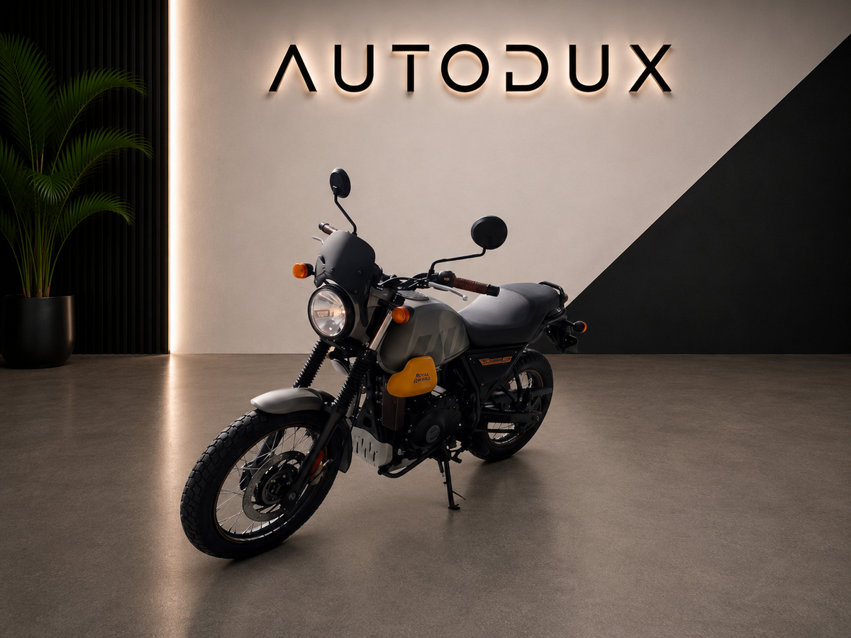 Autodux Fit For Royal Enfield Himalayan Scram & 411 Custom Seat