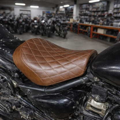 Autodux Seats Fit For Royal Enfield Super Meteor 650 Solo/Rider Touring Seat