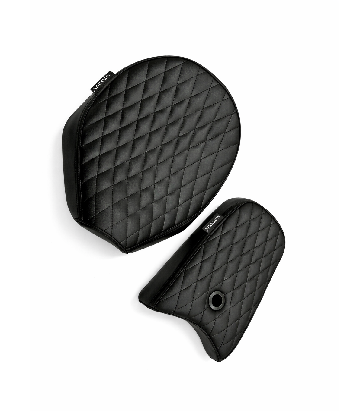 Autodux Fit for Royal Enfield Shotgun 650 Black Diamond Seat Set Black & Brown