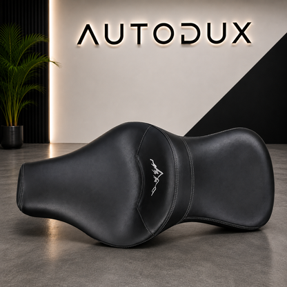 Autodux Fit For Royal Enfield Himalayan 450 Black Touring Seat