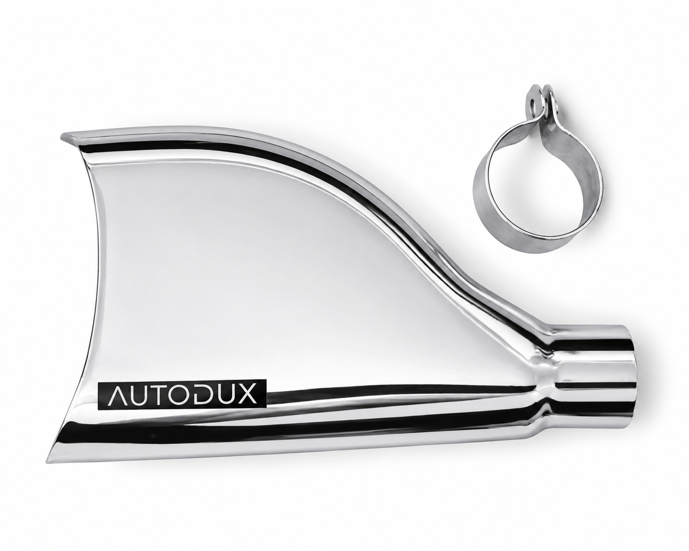 AUTODUX Fit for Royal Enfield classic 500 Chrome fishtail