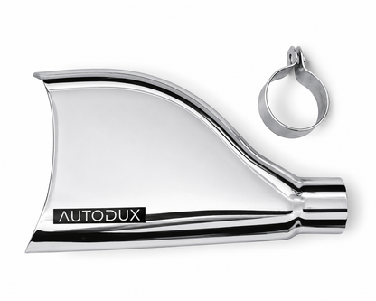 AUTODUX Fit for Royal Enfield classic 500 Chrome fishtail