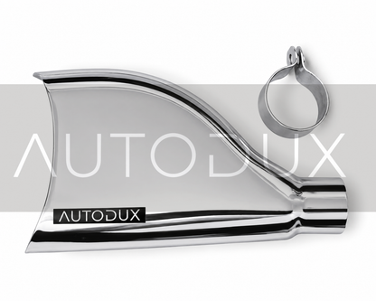 AUTODUX Fit for Royal Enfield classic 500 Chrome fishtail