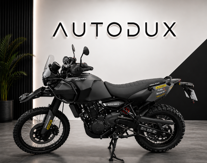 Autodux Fit For Royal Enfield Himalayan 450 Touring Black Seat