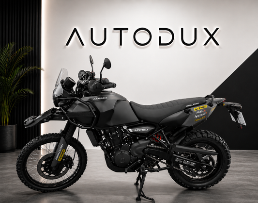 Autodux Fit For Royal Enfield Himalayan 450 Touring Black Seat