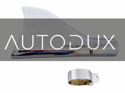 AUTODUX Fit for Royal Enfield classic 500 Chrome fishtail