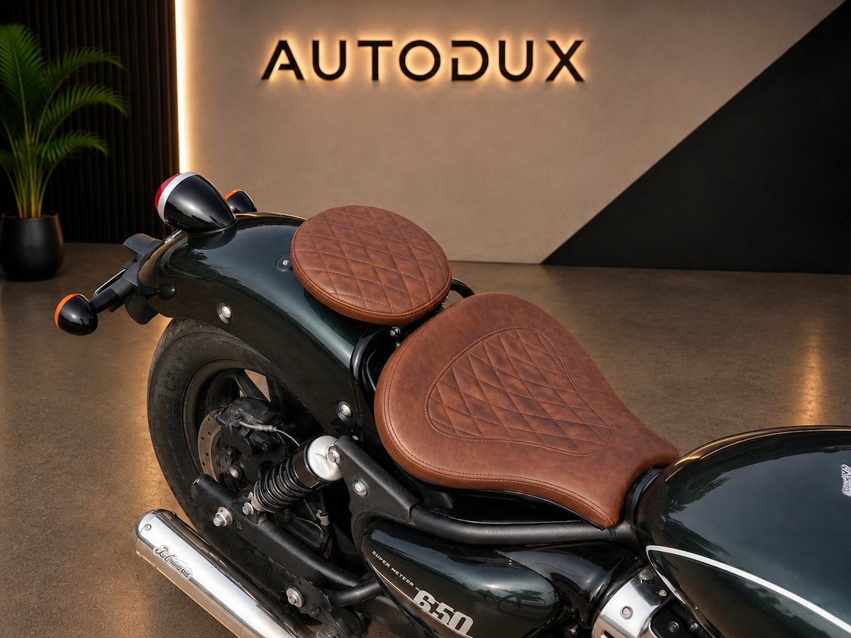 AUTODUX Folding Seat for Royal Enfield Super Meteor 650 / Shotgun 650 Free Shipping Worldwide