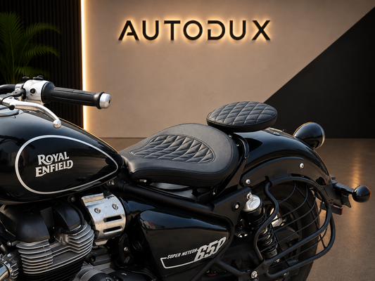 AUTODUX Folding Seat for Royal Enfield Super Meteor 650 / Shotgun 650 Free Shipping Worldwide