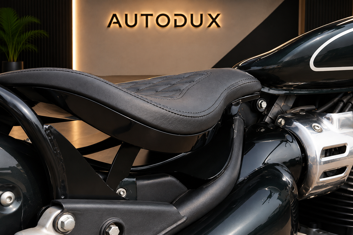 AUTODUX Folding Seat for Royal Enfield Super Meteor 650 / Shotgun 650 Free Shipping Worldwide