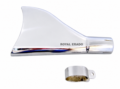 AUTODUX Fit for Royal Enfield classic 500 Chrome fishtail