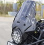 Autodux fit for Royal Enfield Hiamlayan 411 Scram windsheild Clear