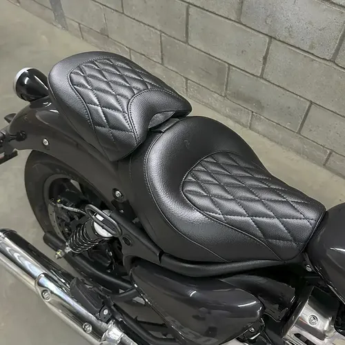 Autodux Fit for Super Meteor 650 Dual Seat Diamond Design