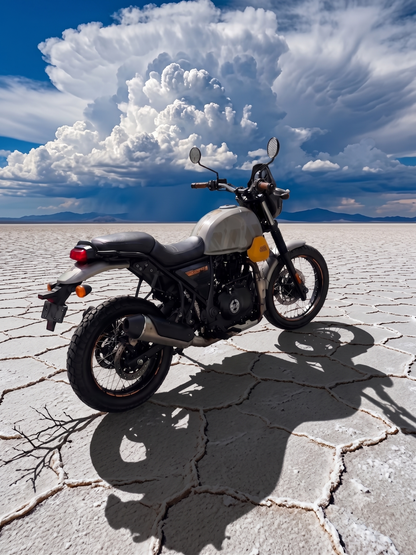 Autodux Fit For Royal Enfield Himalayan Scram & 411 Custom Seat