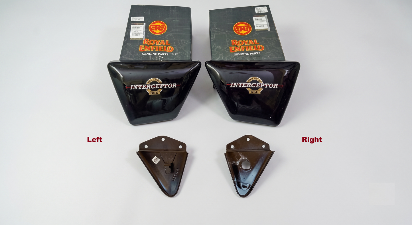 Autodux Fit For Royal Enfield Interceptor 650 Side Panels & Brackets