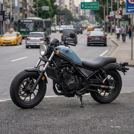 AUTODUX Double Seat – Honda Rebel 500 Custom seat Free shipping world wide
