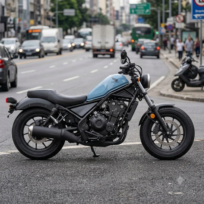 AUTODUX Double Seat – Honda Rebel 500 Custom seat Free shipping world wide