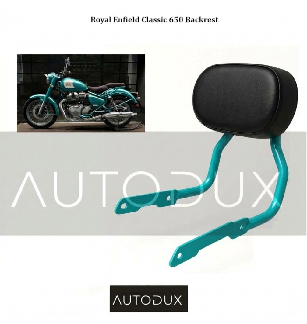 Autodux Fit For Roya Enfield Classic 650 Backrest