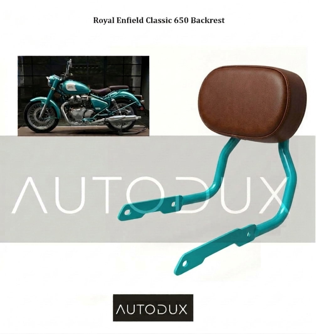 Autodux Fit For Roya Enfield Classic 650 Backrest