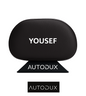 Autodux Fit For Royal Enfield Classic 350-500 Universal Rider Backrest with Customize Name