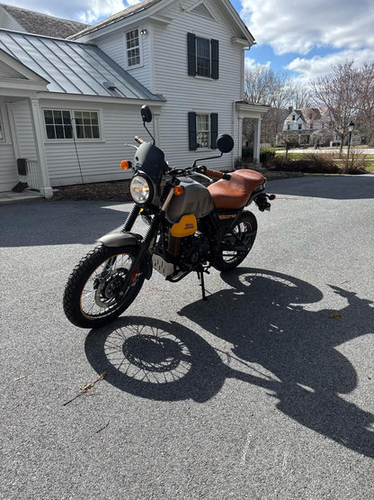 Autodux fit for Royal Enfield Himalayan Scram & 411 Custom seat