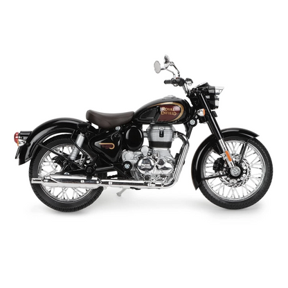 Royal Enfield Classic 350 Minitaure Halcyon Black