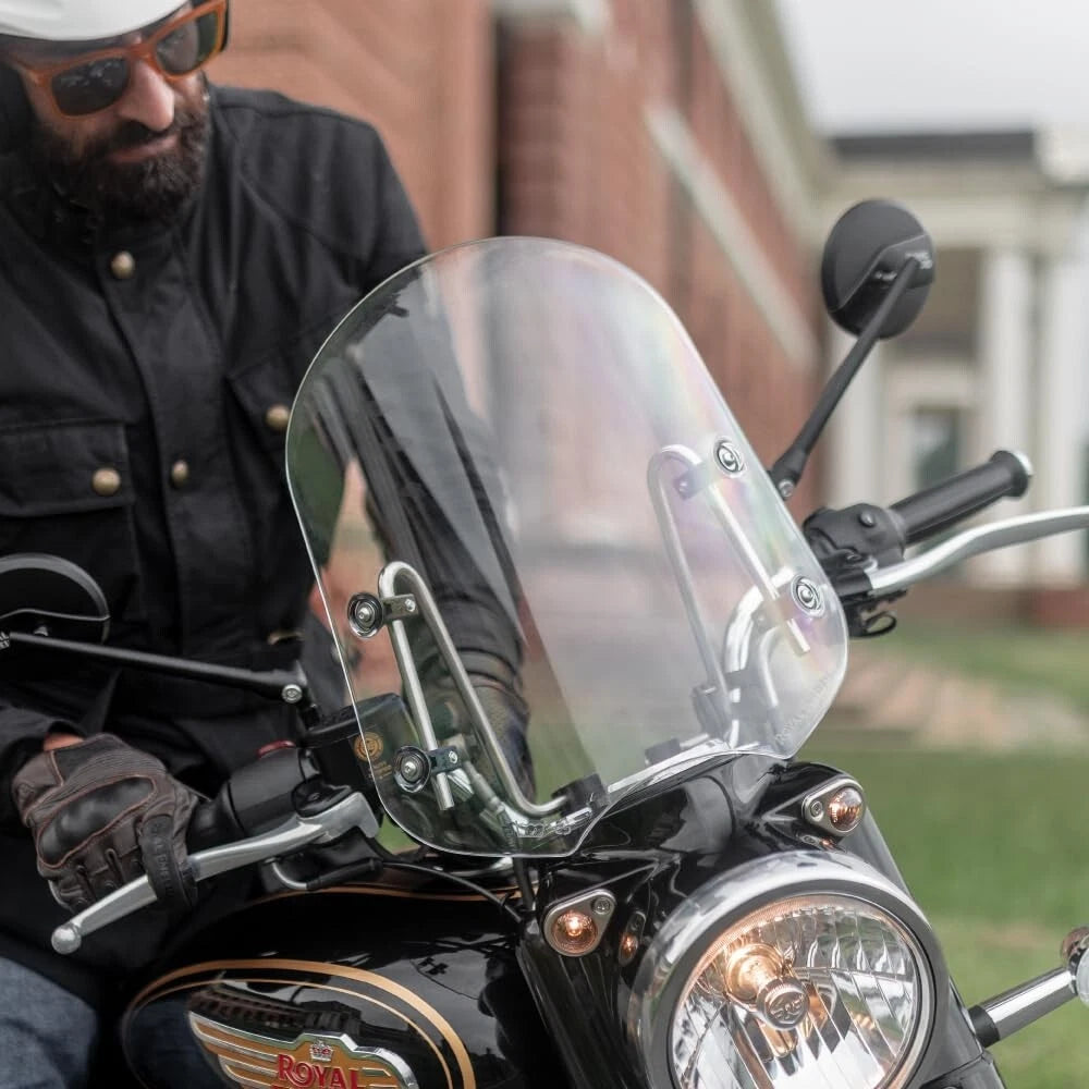 Autodux fit for Royal Enfield Classic 350 Windshield