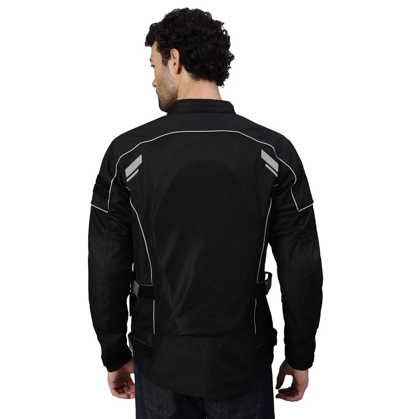 Autodux Royal Enfield Streetwind V3 Black Jacket (L) with CE Level 2 Pads