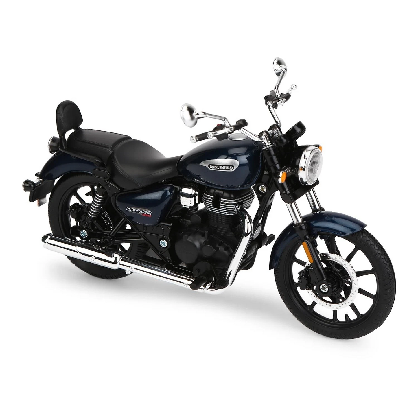 AUTODUX Royal Enfield Scale Model Meteor 350 Stellar Blue