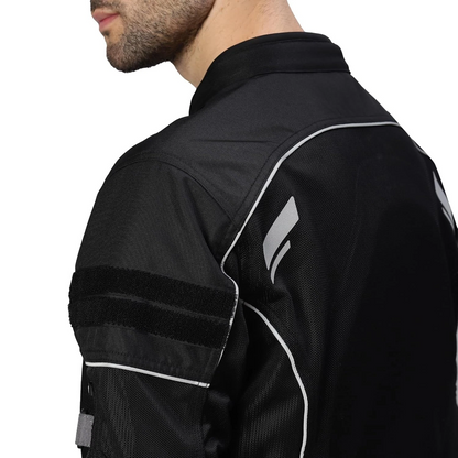 Autodux Royal Enfield Streetwind V3 Black Jacket (L) with CE Level 2 Pads