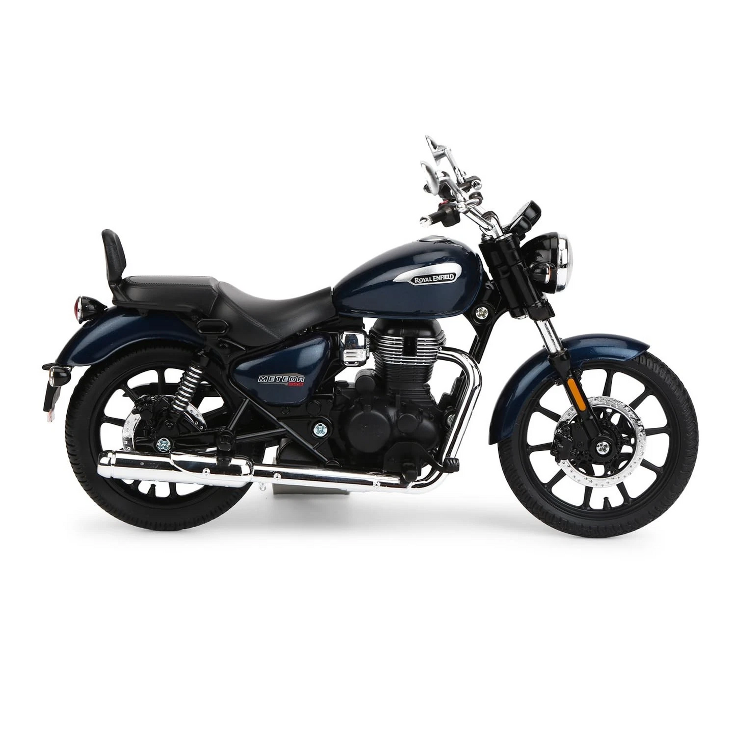 AUTODUX Royal Enfield Scale Model Meteor 350 Stellar Blue