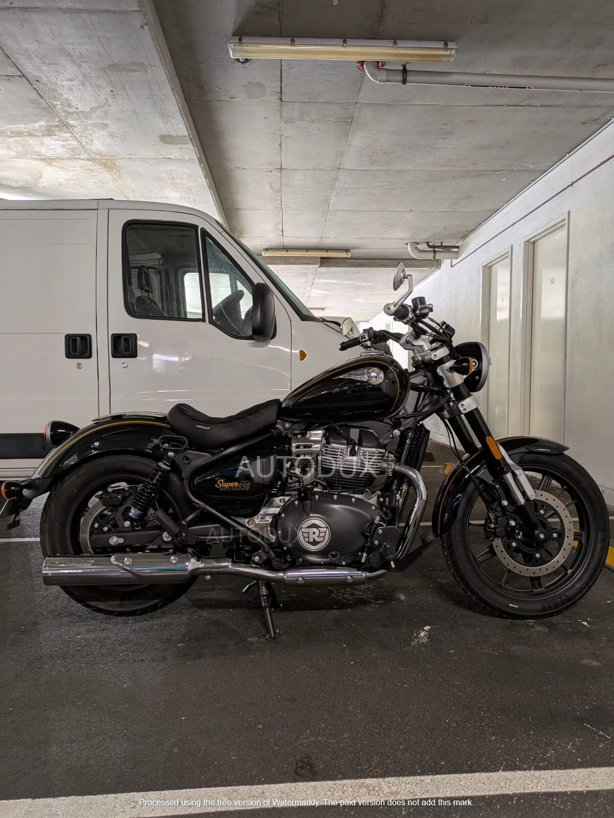 AUTODUX Comfort Touring Seat Fit For Royal Enfield Super Meteor 650 Rider Saddle