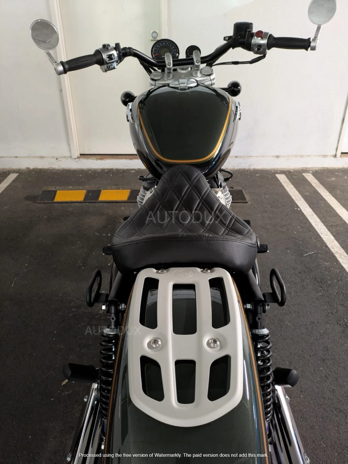 AUTODUX Comfort Touring Seat Fit For Royal Enfield Super Meteor 650 Rider Saddle