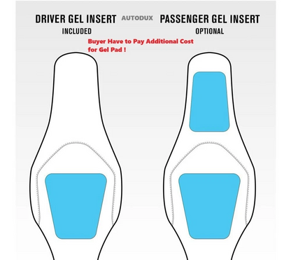 AUTODUX Comfort Touring Seat Fit For Royal Enfield Super Meteor 650 Rider Saddle