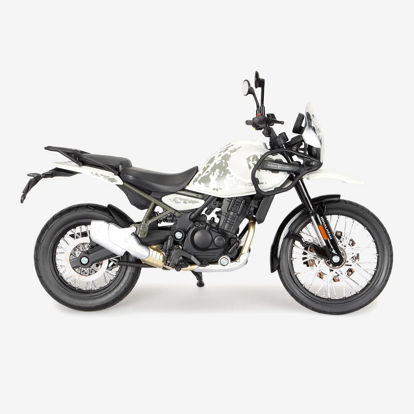 Royal Enfield New Himalayan Scale Model| Size: 1:12 | Material: Metal